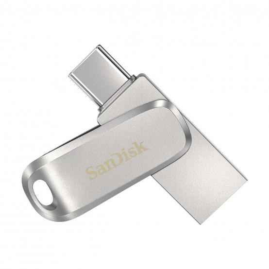 Memorie USB Sandisk Ultra® Luxe Dual Drive 64GB, USB 3.1/USB Type-C, Metal 2 Memorie USB Sandisk Ultra® Luxe Dual Drive 64GB, USB 3.1/USB Type-C, Metal - imagine 2
