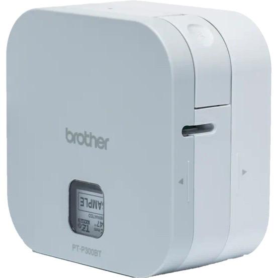 Imprimanta de etichete, Brother, PT-P300BT, Bluetooth, Apple MFI, Alb