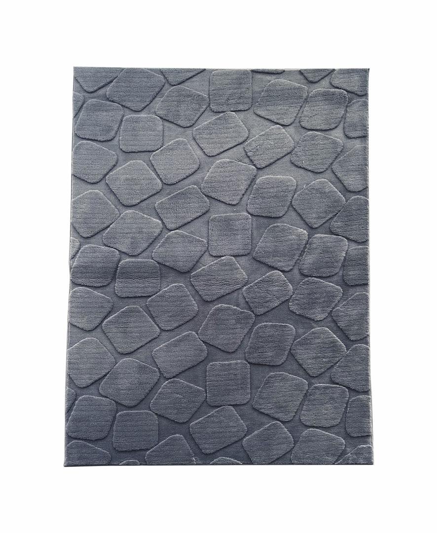 Covor, model in relief,Stone,160x230 GRI - imagine 2