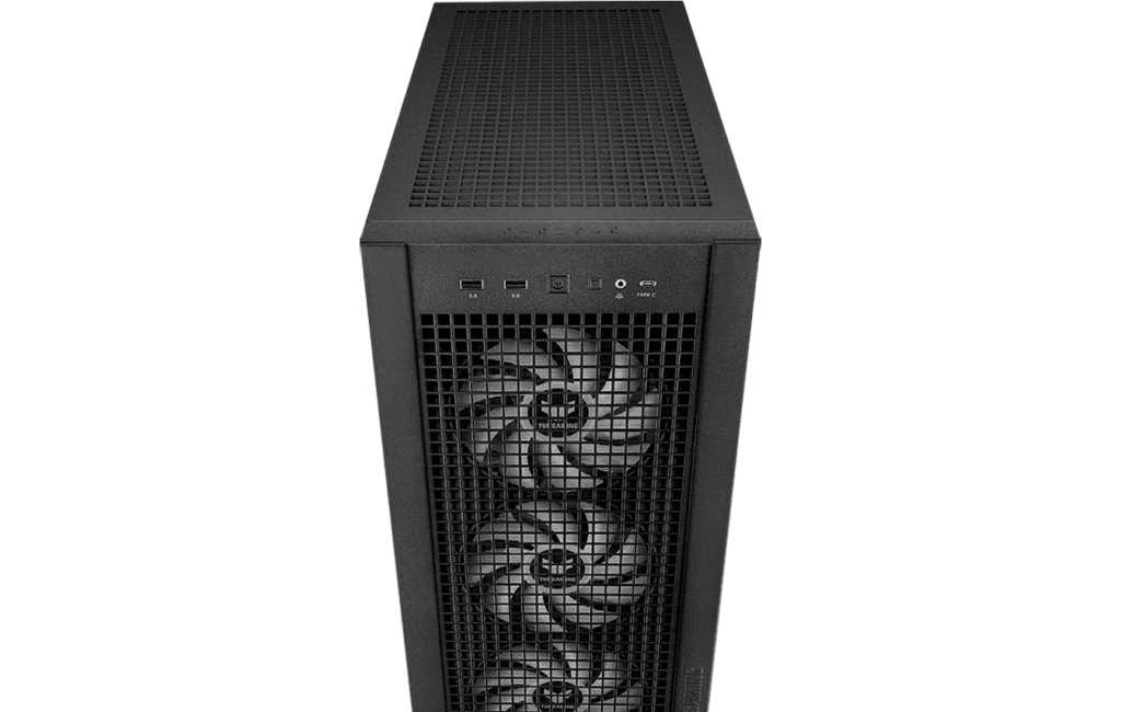 Carcasa PC ASUS TUF Gaming GT302 ARGB, Negru