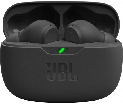 Casti audio in-ear JBL Wave Beam, True Wireless, Bluetooth, Deep Bass, Negru