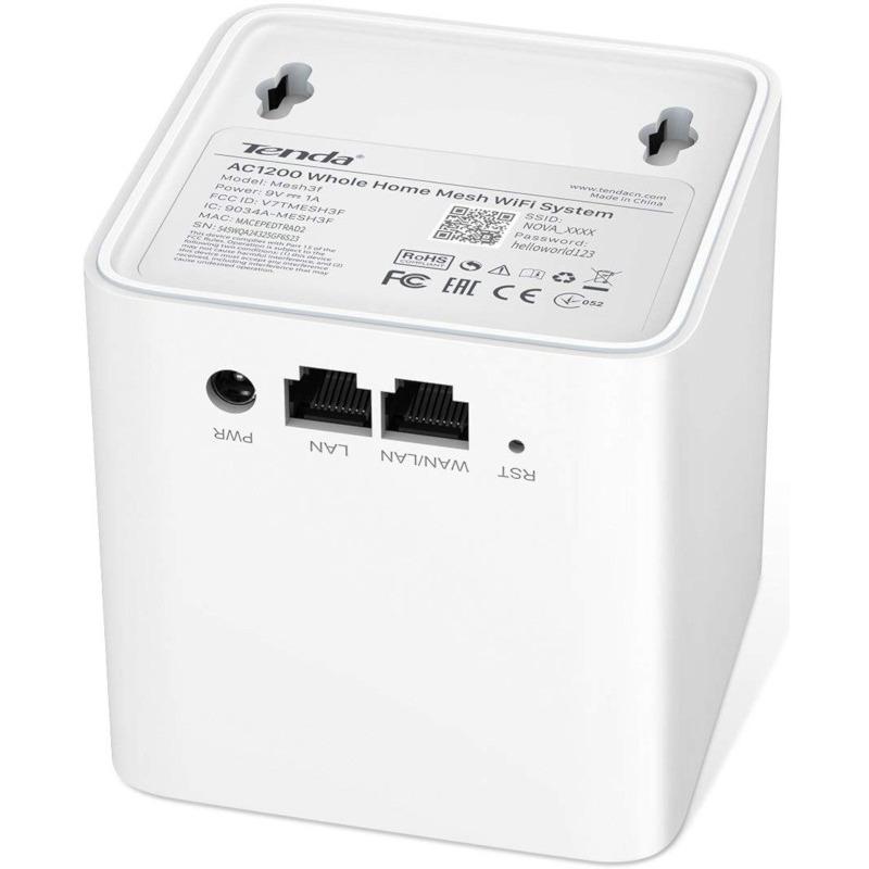 Router wireless Tenda Nova MW3 Dual-Band 3 Pack, tip Mesh, dual band 2 Router wireless Tenda Nova MW3 Dual-Band 3 Pack, tip Mesh, dual band - imagine 2