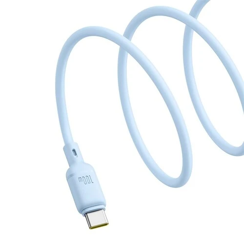 CABLU alimentare si date Baseus Pudding, Fast Charging Data Cable pt. smartphone, USB Type-C la USB Type-C 100W, 1.5m, albastru "P10377701311-00" (timbru verde 0.08 lei) - 6932172668549 2 CABLU alimentare si date Baseus Pudding, Fast Charging Data Cable pt. smartphone, USB Type-C la USB Type-C 100W, 1.5m, albastru "P10377701311-00" (timbru verde 0.08 lei) - 6932172668549 - imagine 2