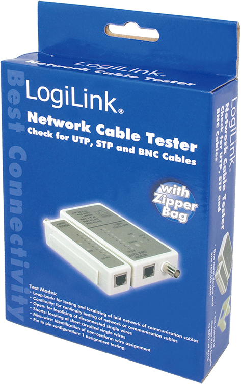 Tester cablu Logilink WZ0011, RJ45 / BNC 2 Tester cablu Logilink WZ0011, RJ45 / BNC - imagine 2