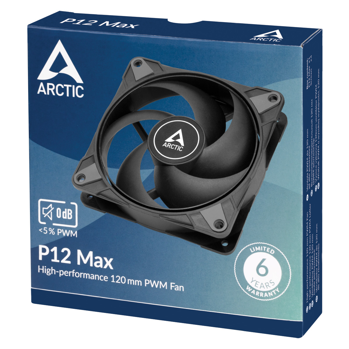 Ventilator ARCTIC P12 Max Single Fan PWM 3 Ventilator ARCTIC P12 Max Single Fan PWM - imagine 3