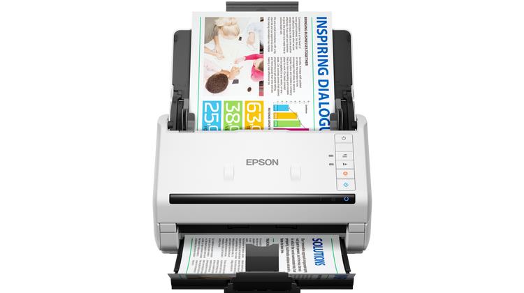 Scanner EPSON WorkForce DS-770II, Scanners, Letter, 600 dpi x 600 dpi (Horizontal x Vertical), Input: 24 Bits Color, 100 pages