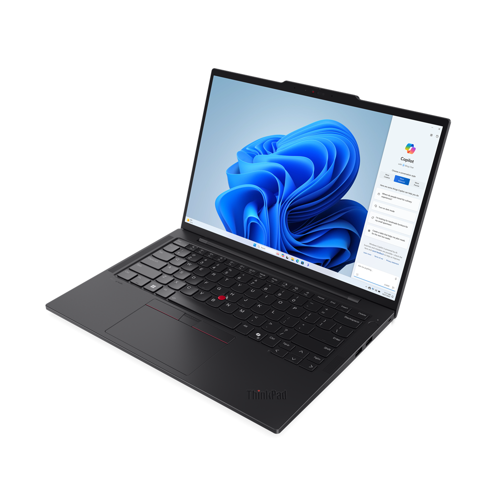 Laptop Lenovo ThinkPad T14s Gen 5 cu procesor Intel® Core™ Ultra 7 155U pana la 4.8 GHz, 14", WUXGA, IPS, 32GB LPDDR5x, 1TB SSD, Intel® Graphics, Windows 11 Pro, Black, 3Y Premier Support 4 Laptop Lenovo ThinkPad T14s Gen 5 cu procesor Intel® Core™ Ultra 7 155U pana la 4.8 GHz, 14", WUXGA, IPS, 32GB LPDDR5x, 1TB SSD, Intel® Graphics, Windows 11 Pro, Black, 3Y Premier Support - imagine 4