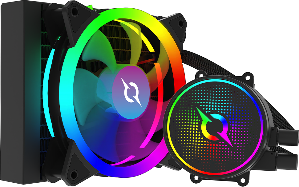 Cooler Procesor AQIRYS Aquarius 120 AiO Black, compatibil AMD/Intel 2 Cooler Procesor AQIRYS Aquarius 120 AiO Black, compatibil AMD/Intel - imagine 2