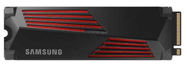 Hard disk, Samsung SSD 990 PRO 2TB radiator PCIe 4.0 NVMe 2.0 M.2 V-NAND 3-biti MLC, criptare 256 biti, citire 7450 MB/s scriere 6900 MB/s