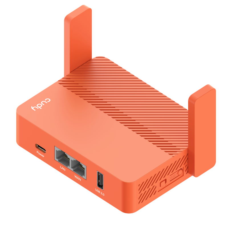 Router Wi-Fi Cudy TR1200 AC1200, Dual Band, 2,4GHz 300Mbps, 5GHz 867Mbps, 1xWAN, 1xLAN, 10/100 LAN