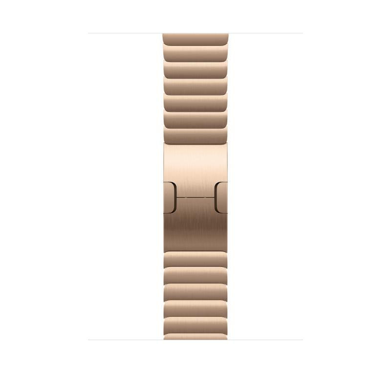 Curea pentru Apple Watch 46mm, Link Bracelet, Gold