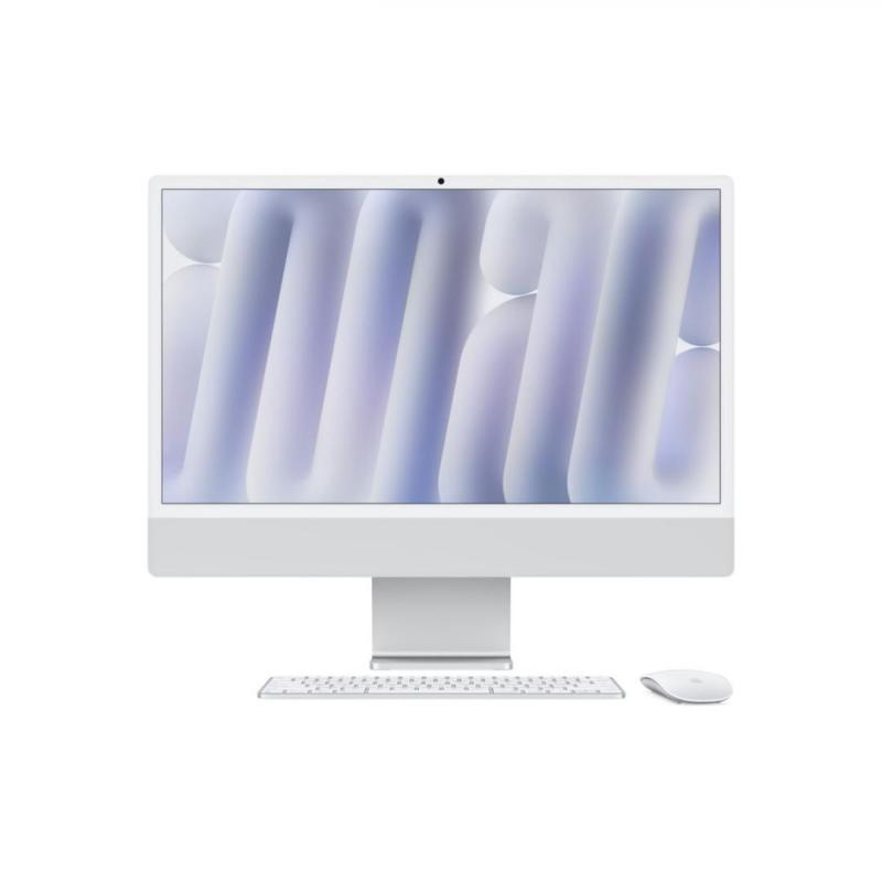 Desktop PC Apple iMac 24″, Procesor Apple M4, 16GB, 1TB SSD, Retina 4.5K, Argintiu