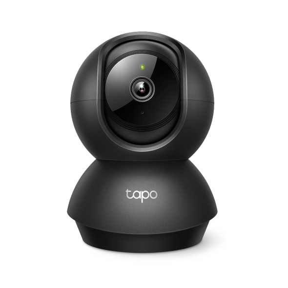 Camera de supraveghere Smart TP-Link Tapo C201 cu Pan/Tilt 360 grade, Full HD 1080P, Utilizare Baby Monitor Wireless Audio Video, Night Vision, Detectare inteligenta, Two-Way Audio, Alarma sonora si luminoasa, Control Vocal, IP Wi-Fi, Mod Privacy, neagra