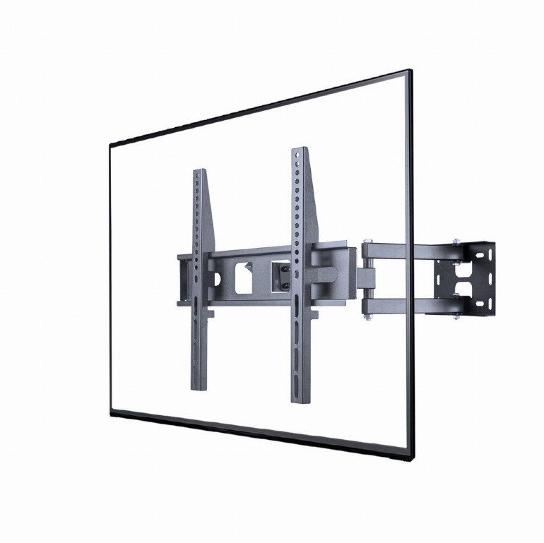 Suport pentru TV, Gembird, Plastic/Inox, 400x400mm, 35kg, Negru 2 Suport pentru TV, Gembird, Plastic/Inox, 400x400mm, 35kg, Negru - imagine 2