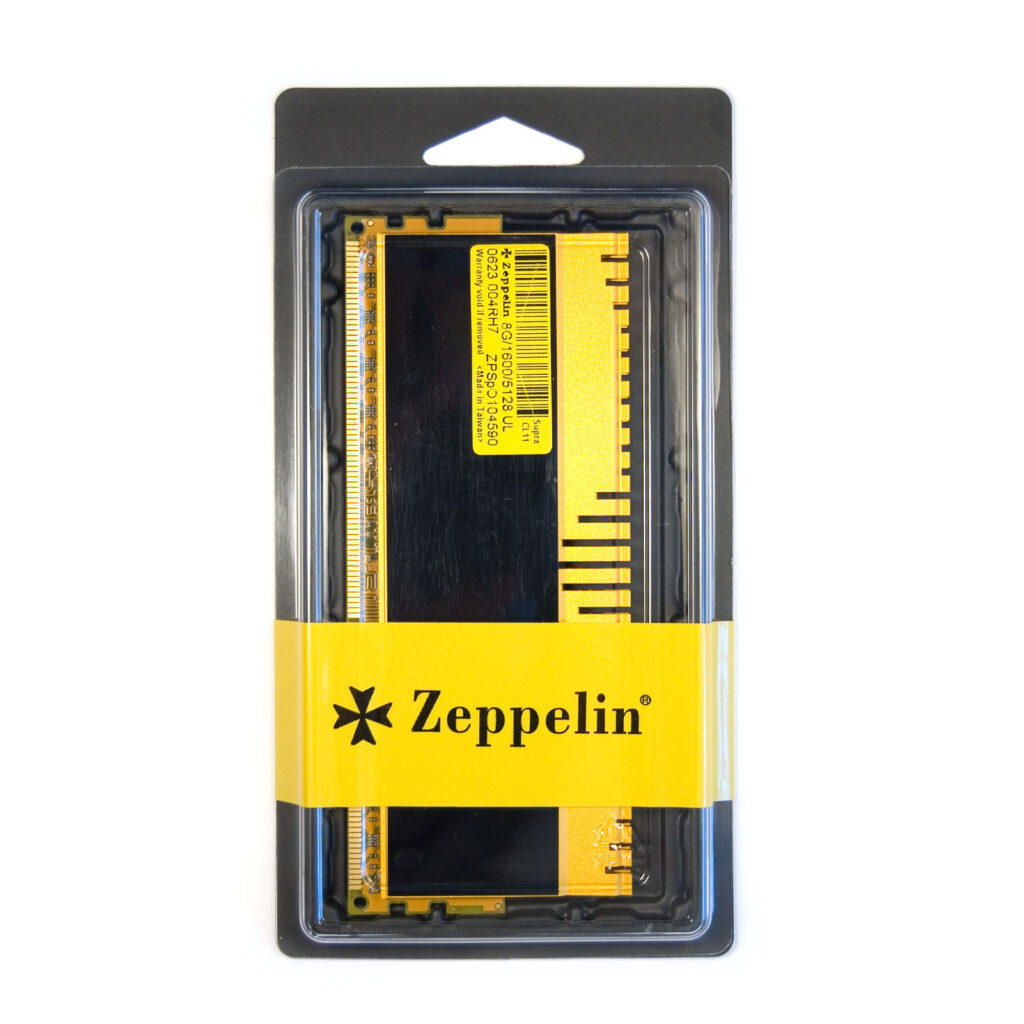 Memorie DDR Zeppelin DDR3 Gaming 8GB frecventa 1600 MHz, 1 modul, radiator, retail