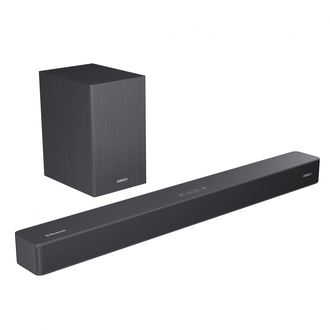 Soundbar HORIZON Acustico HAV-S2630W, 2.1CH, 110W, Subwoofer Wireless, Titanium Grey 3 Soundbar HORIZON Acustico HAV-S2630W, 2.1CH, 110W, Subwoofer Wireless, Titanium Grey - imagine 3