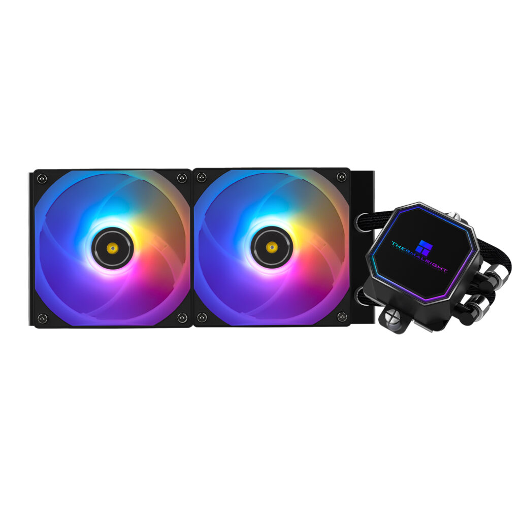 Cooler Procesor, Thermalright Frozen Prism 240 Black ARGB, LGA1851/LGA1700/AM5, racire cu apa