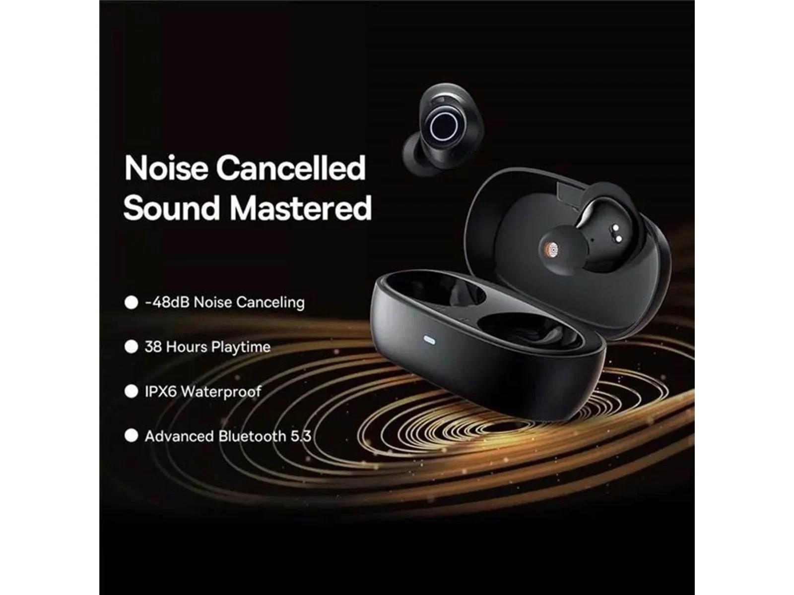 Casti audio wireless Baseus Bowie MA20 negru 2 Casti audio wireless Baseus Bowie MA20 negru - imagine 2