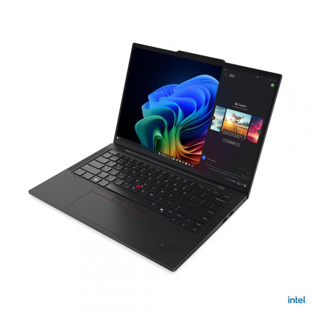 Laptop Lenovo ThinkPad T14s Gen 6 Procesor Intel® Core™ Ultra 5 228V 8M Cache, up to 4.50 GHz 14" WUXGA IPS, 32GB LPDDR5X, 1TB SSD, Intel® Arc 130V Graphics, Win 11 Pro, Negru 4 Laptop Lenovo ThinkPad T14s Gen 6 Procesor Intel® Core™ Ultra 5 228V 8M Cache, up to 4.50 GHz 14" WUXGA IPS, 32GB LPDDR5X, 1TB SSD, Intel® Arc 130V Graphics, Win 11 Pro, Negru - imagine 4
