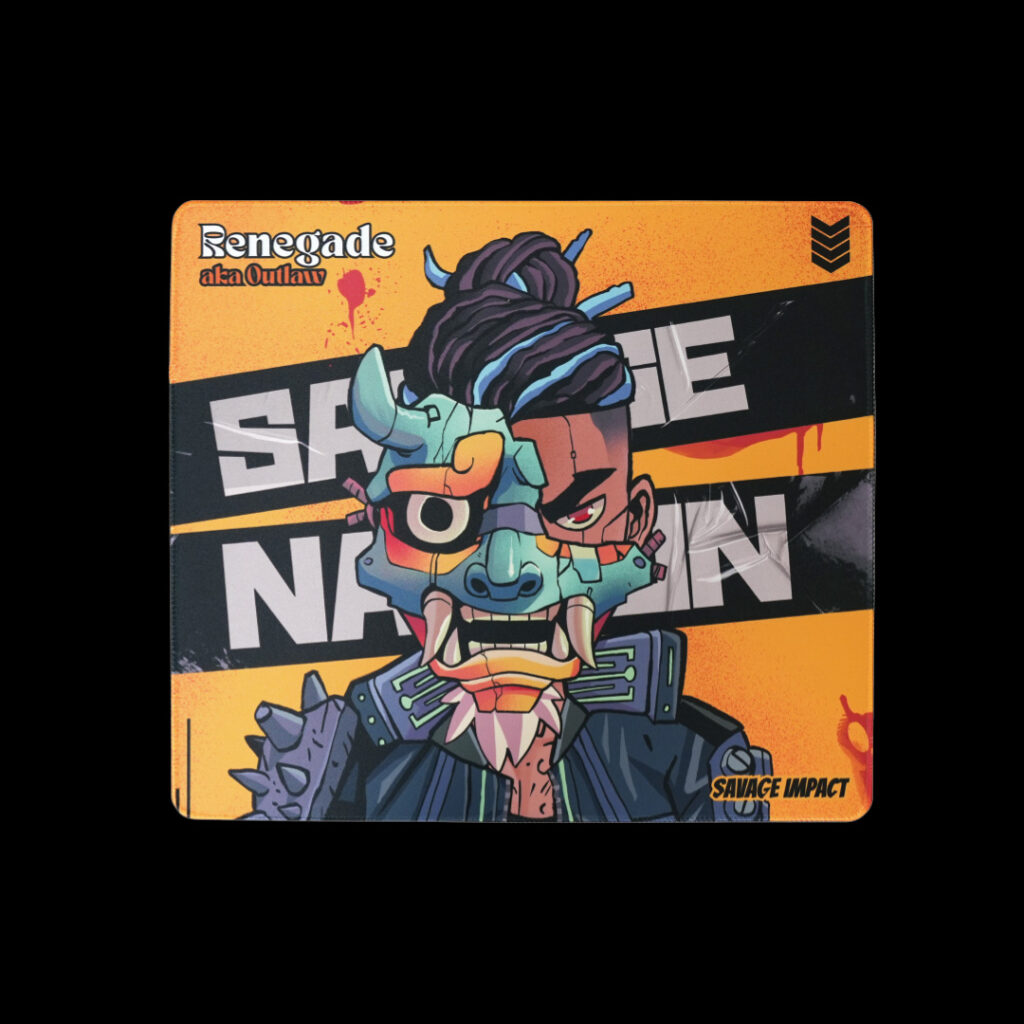 Mousepad A4TECH BLOODY SI45 Renegade, 450x400x4mm, antiderapant, material textil