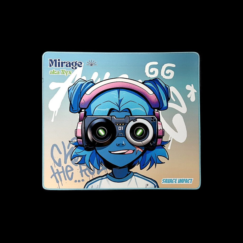MousePAD A4TECH gaming, Bloody „BP-45W” Nyx Mirage, cauciuc si material textil, 454 x 400 x 5 mm