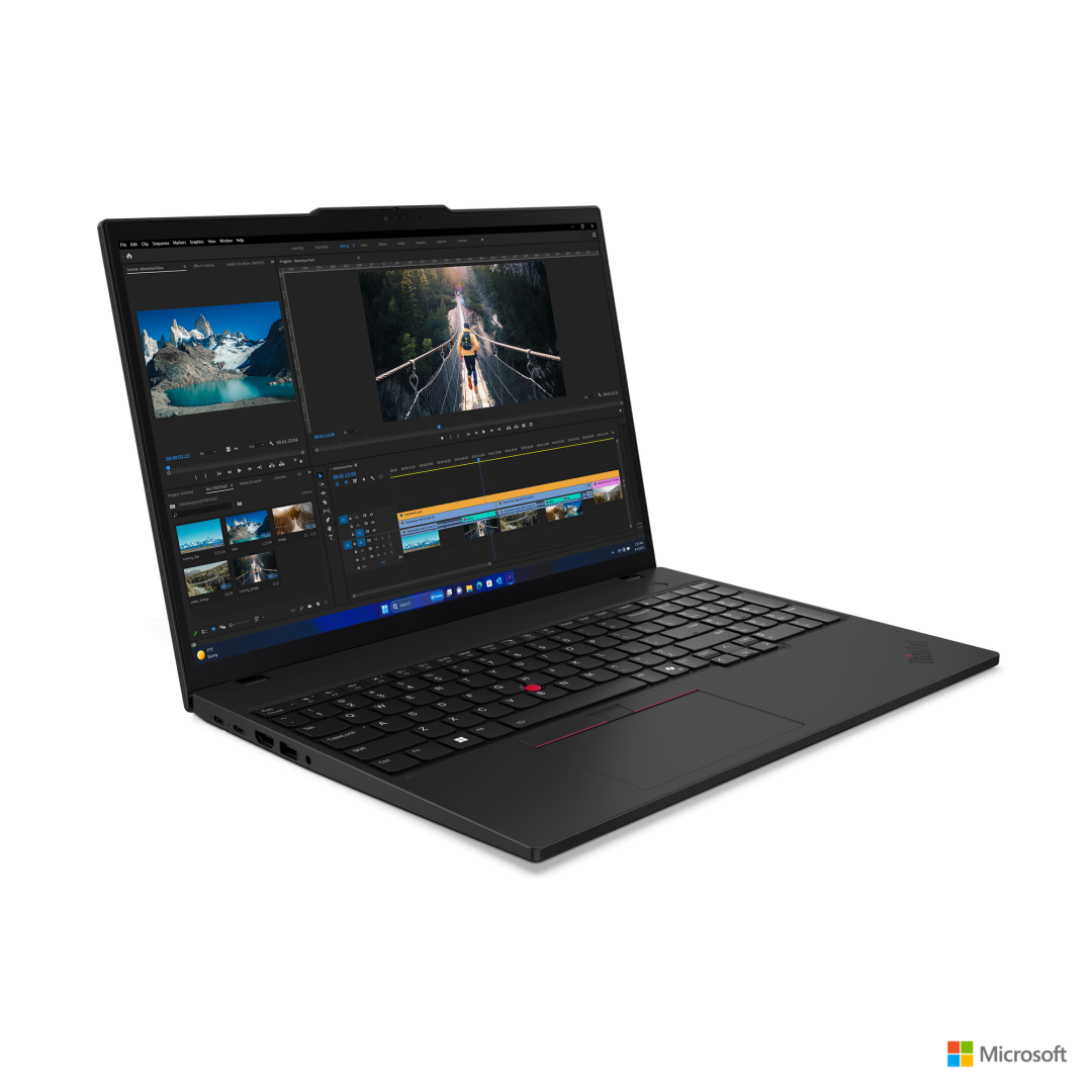 Laptop Lenovo ThinkPad T16 Gen 3 cu procesor Intel® Core™ Ultra 7 155U pana la 4.8GHz, 16" WUXGA, IPS, 64GB DDR5, 1TB SSD, Intel® Graphics, Windows 11 Pro, Black, 3Y Premier Support 3 Laptop Lenovo ThinkPad T16 Gen 3 cu procesor Intel® Core™ Ultra 7 155U pana la 4.8GHz, 16" WUXGA, IPS, 64GB DDR5, 1TB SSD, Intel® Graphics, Windows 11 Pro, Black, 3Y Premier Support - imagine 3