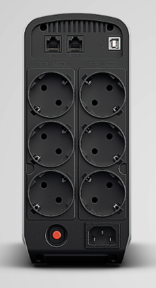 UPS Cyber Power CP900EPFCLCD, 900VA/540W, 6 Prize Schuko, Active PFC, Sinus Pur, AVR, LCD Display 3 UPS Cyber Power CP900EPFCLCD, 900VA/540W, 6 Prize Schuko, Active PFC, Sinus Pur, AVR, LCD Display - imagine 3