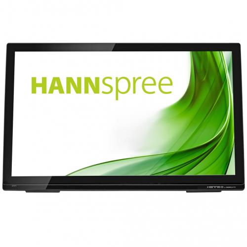 Monitor LED IPS Touchscreen Hannspree 27″, Full HD, VGA, HDMI, HT273HPB, Negru
