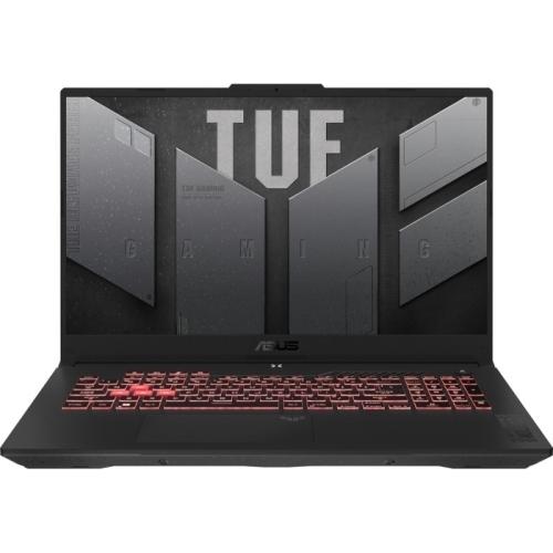 Laptop Gaming ASUS TUF A17 FA707NUG Procesor AMD Ryzen™ 7 7445HS 16M Cache, up to 4.7 GHz, 17.3″ FHD 144Hz, 16GB, 1TB SSD, nVidia GeForce RTX 4050 @6GB, Negru/Gri