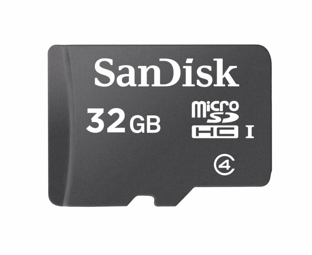 Card de memorie SanDisk MicroSDHC, 32GB, Class 4