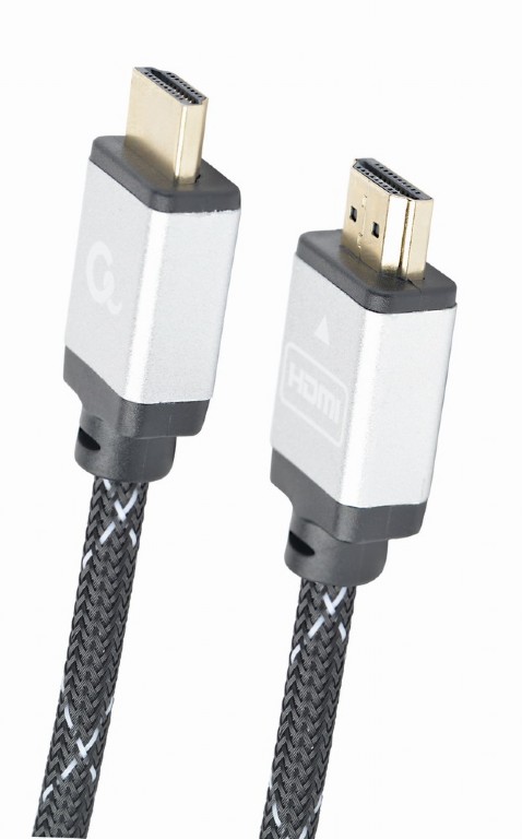 Cablu HDMI tata-tata, 4K, Ethernet, contacte aurite, V2.0, 1.5m