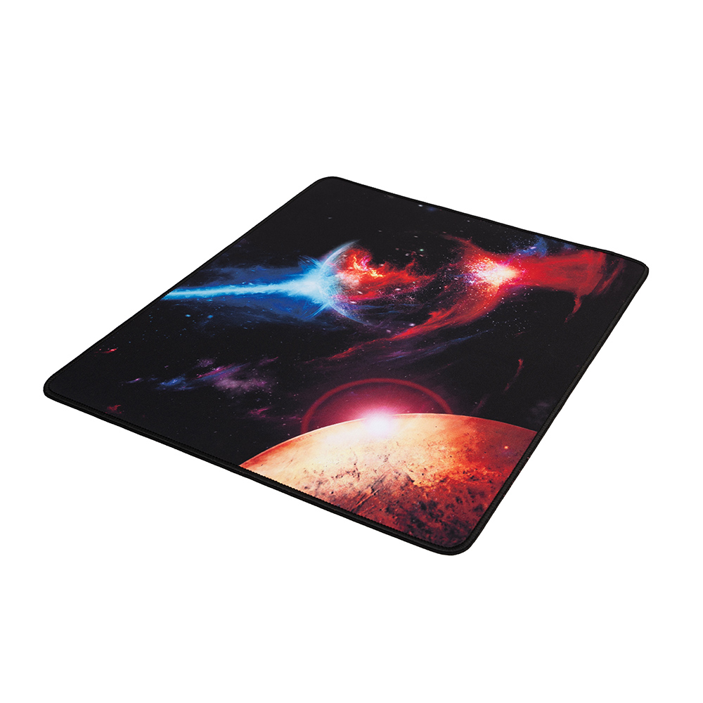 Mousepad gaming, Spacer, cauciuc si material textil, cusaturi anti-rupere, 450 x 400 x 3 mm