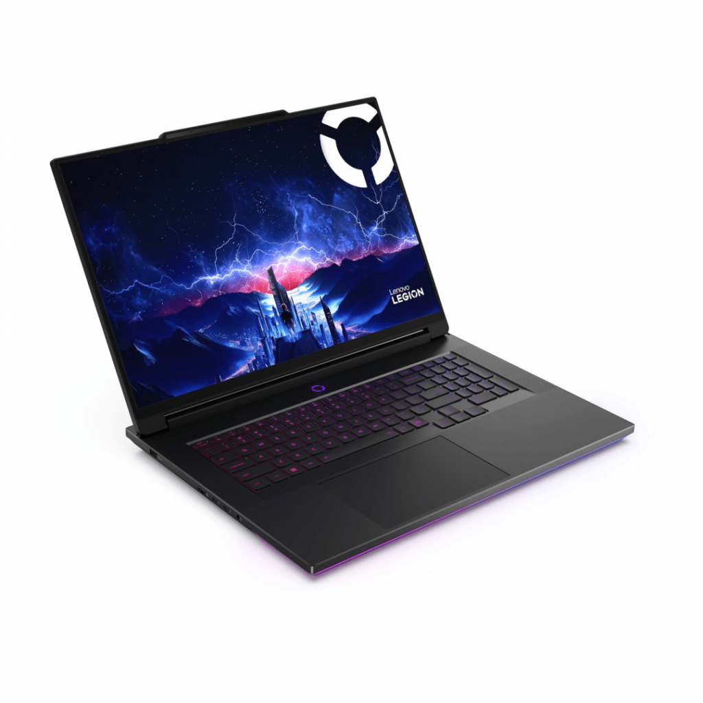 Laptop Gaming Lenovo Legion 9 18IAX10 cu procesor Intel® Core Ultra 9 275HX pana la 5.4GHz, 18″ WQUXGA, IPS, 240Hz / 440Hz, 64GB DDR5 RAM, 1TB SSD, NVIDIA® GeForce RTX™ 5080 16GB GDDR7, No OS, Eclipse Black, 3Y Premium Care