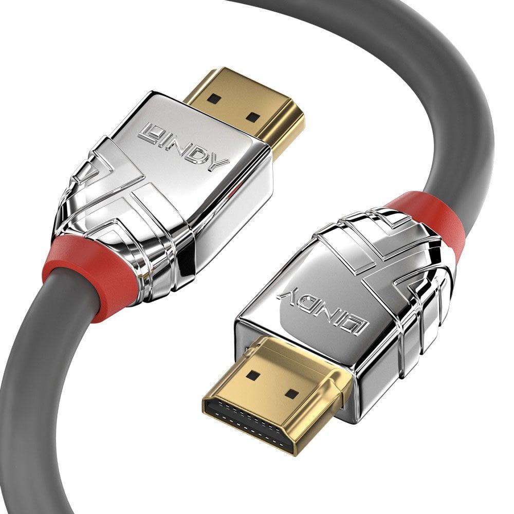 Cablu HDMI UHD 4K Cromo Line T-T 2m, Lindy L37872 2 Cablu HDMI UHD 4K Cromo Line T-T 2m, Lindy L37872 - imagine 2