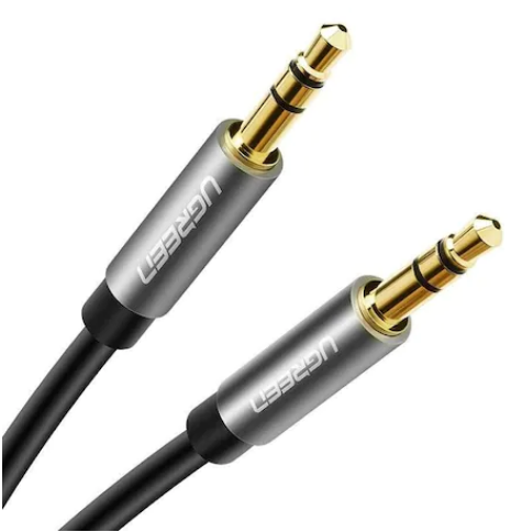 UGREEN AV119 Cablu jack 3,5 mm AUX 3 m (negru)