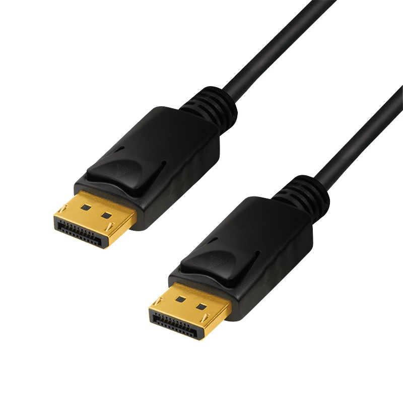 CABLU video LOGILINK, DisplayPort (T) la DisplayPort (T), 1m, conectori auriti, rezolutie maxima 8K (7680 x 4320) la 60