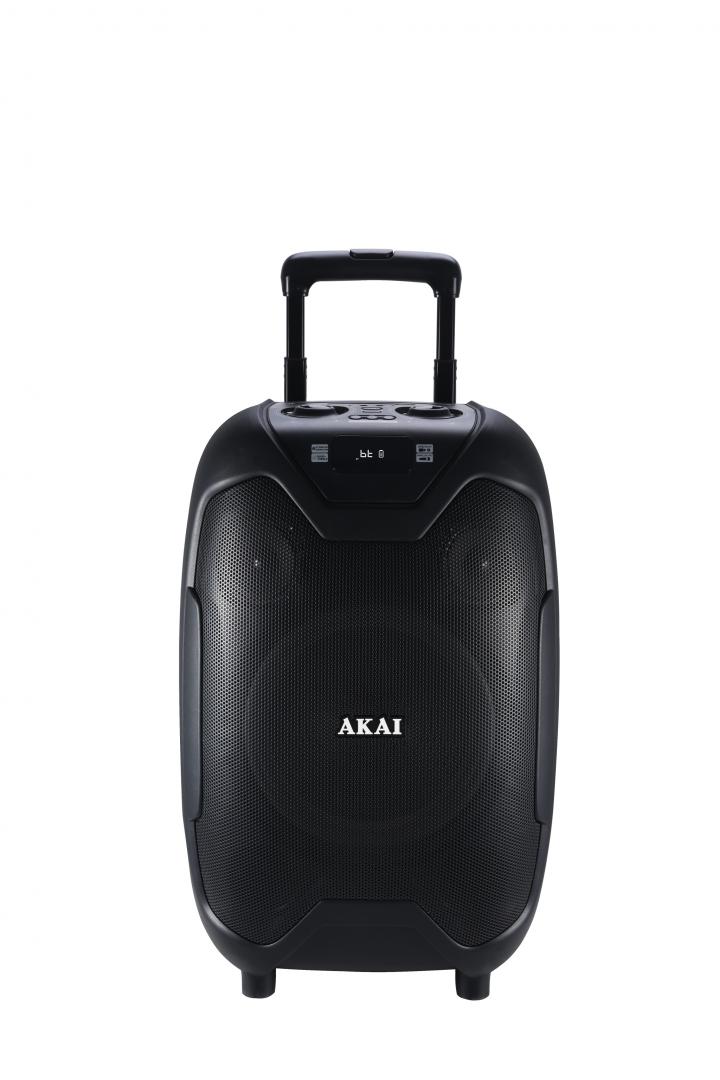 Boxa portabila Akai ABTS-X10 Plus, 50 W, Bluetooth, USB, FM Radio, Microfon inclus, Negru 4 Boxa portabila Akai ABTS-X10 Plus, 50 W, Bluetooth, USB, FM Radio, Microfon inclus, Negru - imagine 4