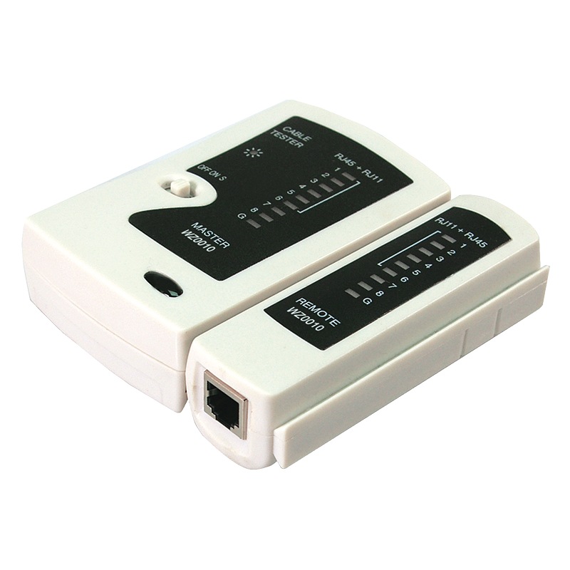 Tester cablu Logilink WZ0010, RJ11 / RJ12 / RJ45