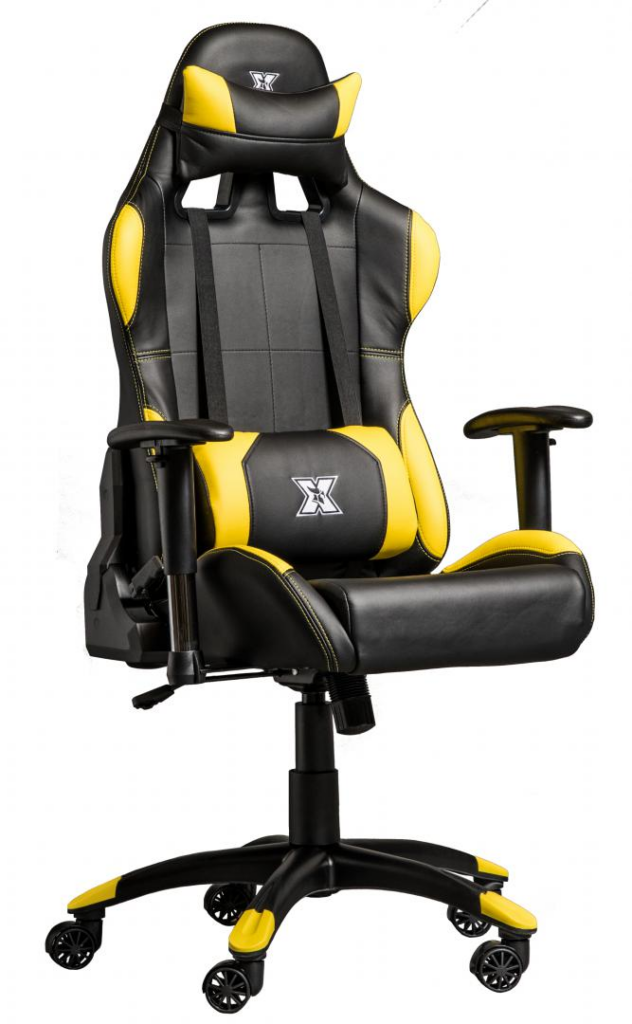 Scaun gaming Serioux Torin, Black/Yellow