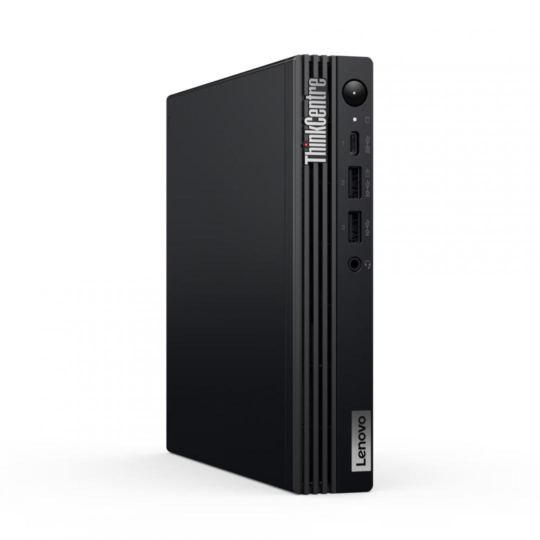 Sistem Desktop PC Lenovo ThinkCentre M70q Gen 5 cu procesor Intel® Core™ i5-14400T, pana la 4.5 Ghz, 16GB DDR5, 512GB SSD, Integrated Intel® UHD Graphics, No OS, Black, 3y on-site Premium Care 1 Sistem Desktop PC Lenovo ThinkCentre M70q Gen 5 cu procesor Intel® Core™ i5-14400T, pana la 4.5 Ghz, 16GB DDR5, 512GB SSD, Integrated Intel® UHD Graphics, No OS, Black, 3y on-site Premium Care