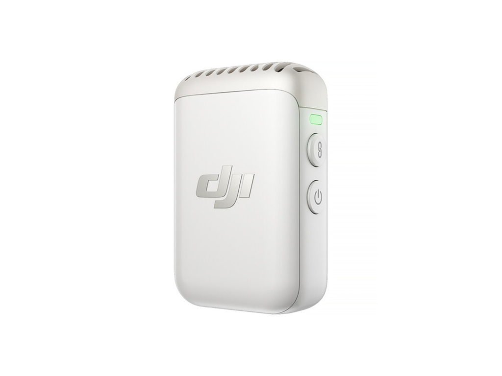 Microfon wireless 2 DJI (1TX) Platinum White