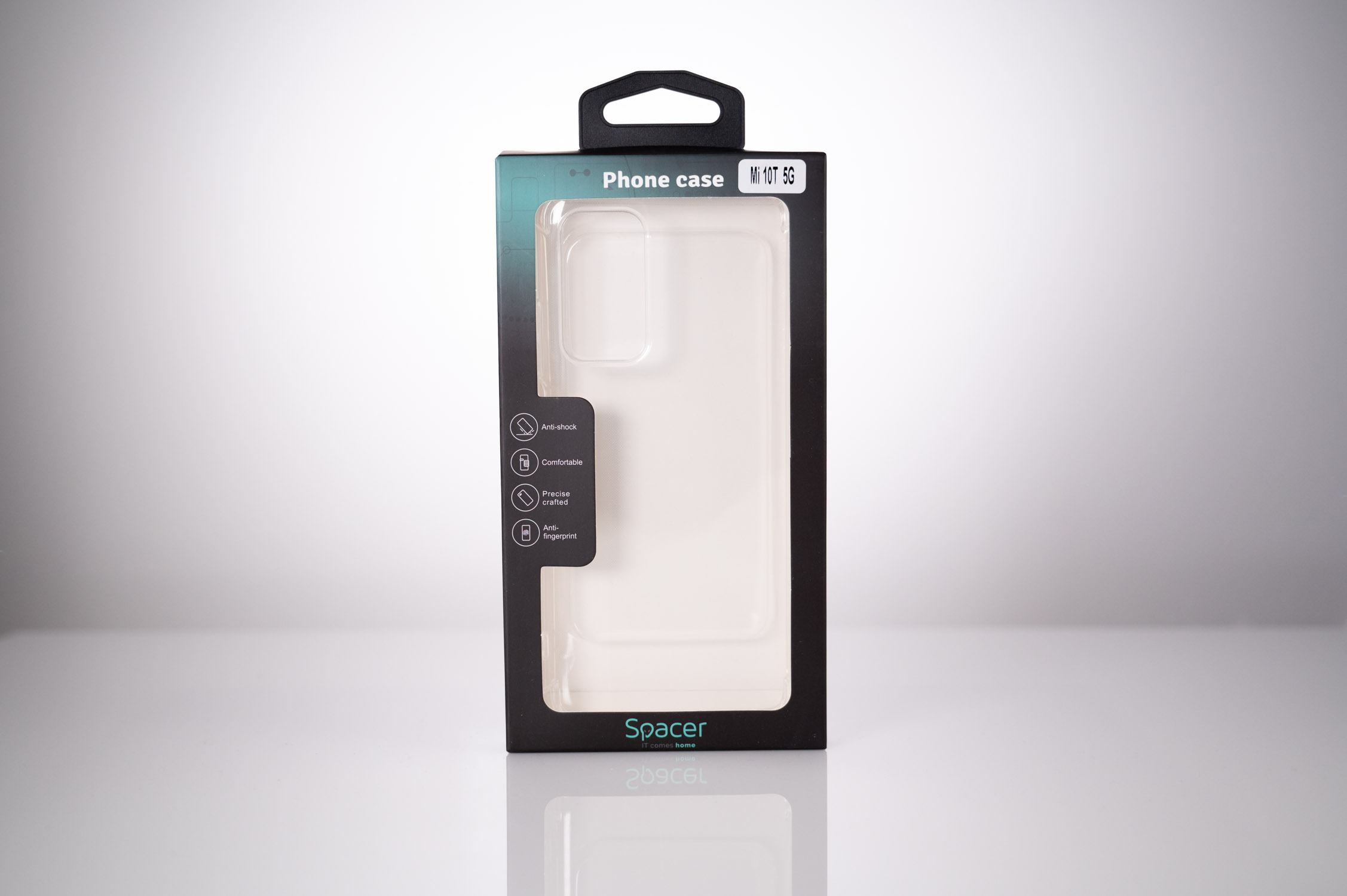 Husa de protectie Spacer pentru Xiaomi Mi 10T 5G, material flexibil TPU, Transparenta 4 Husa de protectie Spacer pentru Xiaomi Mi 10T 5G, material flexibil TPU, Transparenta - imagine 4