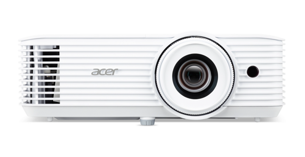 Videoproiector Acer H6815ATV, 4K UHD 3840* 2160, 16:9/ 4:3, 4.000 lumeni, 10.000:1, boxa 10W, HDMI, USB, telecomanda, ATV Dongle (HAKO mini) inclus, Alb