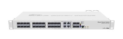 Management Switch 20 x SFP, 4 x SFP+, 4 x Combo Gigabit sau SFP, Mikrotik CRS328-4C-20S-4S+RM