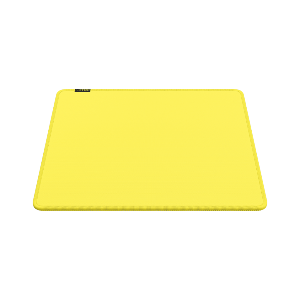 Mousepad Hator Tonn Evo M, dimensiuni 360 х 300 х 4 mm, galben