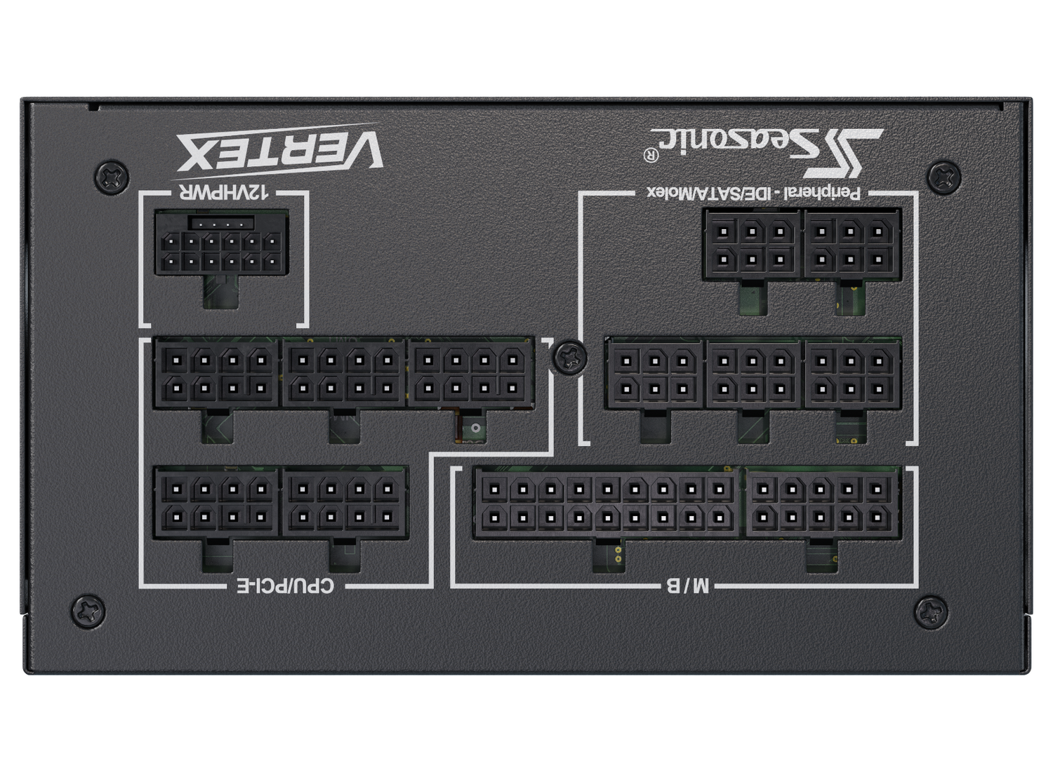 Sursa Seasonic VERTEX GX-1200, 80 Plus Gold, 1200W, 12VHPWR, Full Modulara, Negru 5 Sursa Seasonic VERTEX GX-1200, 80 Plus Gold, 1200W, 12VHPWR, Full Modulara, Negru - imagine 5