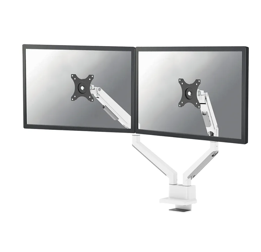 Brat monitor, NeoMounts, 17″-35″, VESA: 100 x 100 mm, Alb