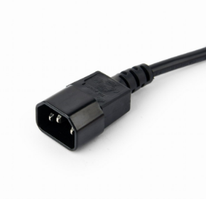 Prelungitor, Gembird, 3 pini, Mufa C14, 0.6 metri, Negru 3 Prelungitor, Gembird, 3 pini, Mufa C14, 0.6 metri, Negru - imagine 3