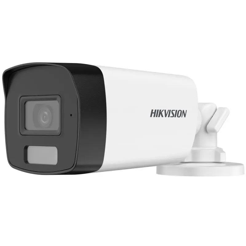 Dual Light – Camera analog 2MP, lentila 2.8mm, IR 40m, WL 40m, TVI/AHD/CVI/CVBS, Mic. – HIKVISION DS-2CE17D0T-LFS-2.8mm