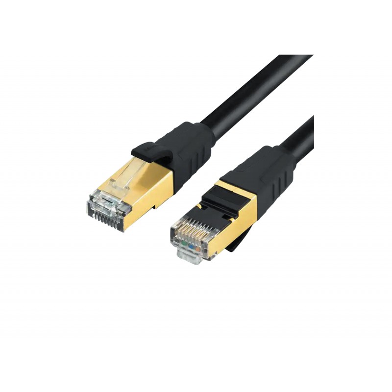 Patchcord SFTP RJ45-RJ45 Cat.7, LSZH, 5m, negru – EMTEX
